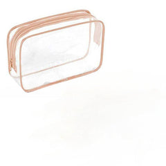 Portable Travel Makeup Bag Zipper Waterproof Cosmetic Organizer Case