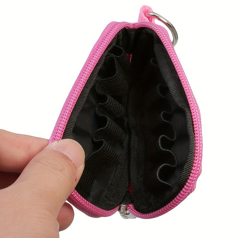 10-Slot Essential Case Storage Bag for Bottles Organizer