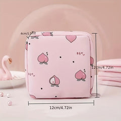 Women Tampon Storage Bag Sanitary Pad Pouch Napkin Cosmetic Organizer