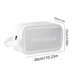 Waterproof Toiletry Bag with Handle Large Capacity Makeup Organizer