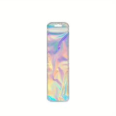 20pcs Holographic Ziplock Bags for Makeup Brushes Lip Gloss Jewelry Candy