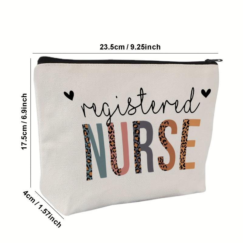 RN Gift Nurse Zipper Pouch Bag Nursing Graduation Appreciation Gift