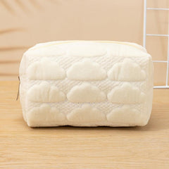 Cloud Pattern Makeup Bag Soft and Portable for Travel and Organization