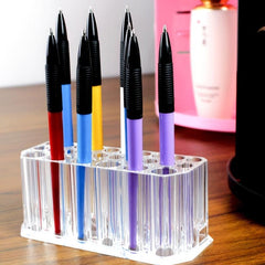 Makeup Brush Pen Organizer 26 Slots Eyeliner Pen Storage Box