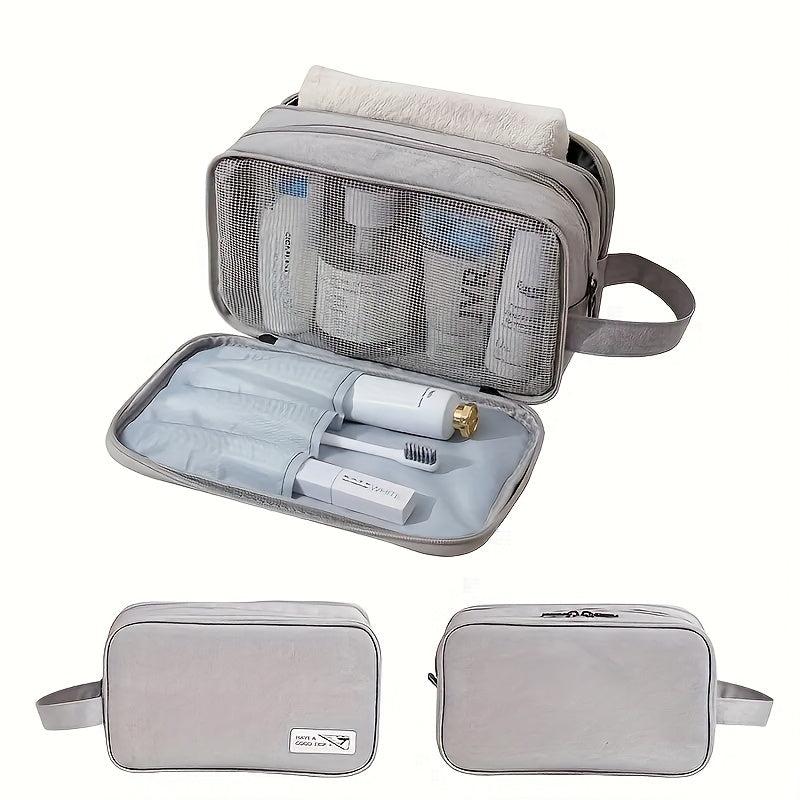 Portable Wet Dry Toiletry Bag Travel Cosmetics Storage Waterproof Makeup Bag