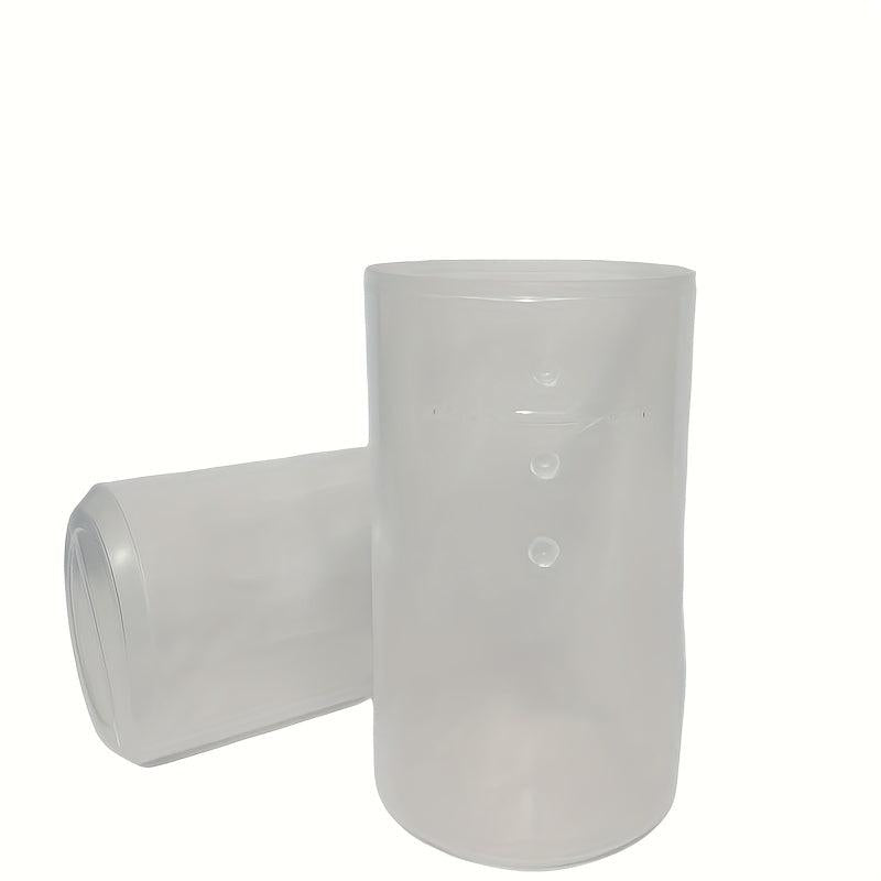 Retractable Makeup Brush Holder Clear PVC Travel Case for Women and Girls