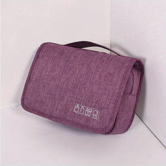 Travel Hanging Toiletry Bag Makeup Compact Storage with Sturdy Hook