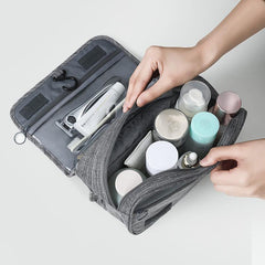 Travel Hanging Toiletry Bag Makeup Compact Storage with Sturdy Hook