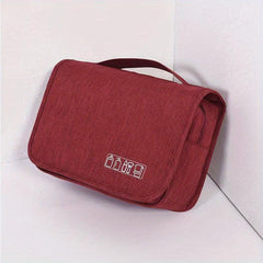 Travel Hanging Toiletry Bag Makeup Compact Storage with Sturdy Hook