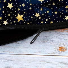 Starry Makeup Pouch Clutch Cosmetic Bag for Girls and Women