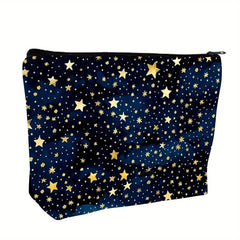 Starry Makeup Pouch Clutch Cosmetic Bag for Girls and Women