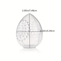 4pcs Makeup Sponge Case Protective Container Cosmetic Egg Storage Cases