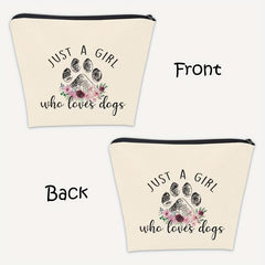 Dog Birthday Gift For Sister Makeup Bag Zipper Purse