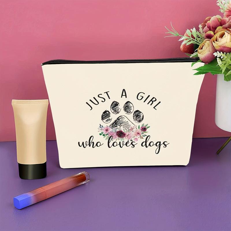 Dog Birthday Gift For Sister Makeup Bag Zipper Purse