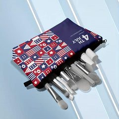 Independence Theme Makeup Bag Toiletry Bag Clutch Bag