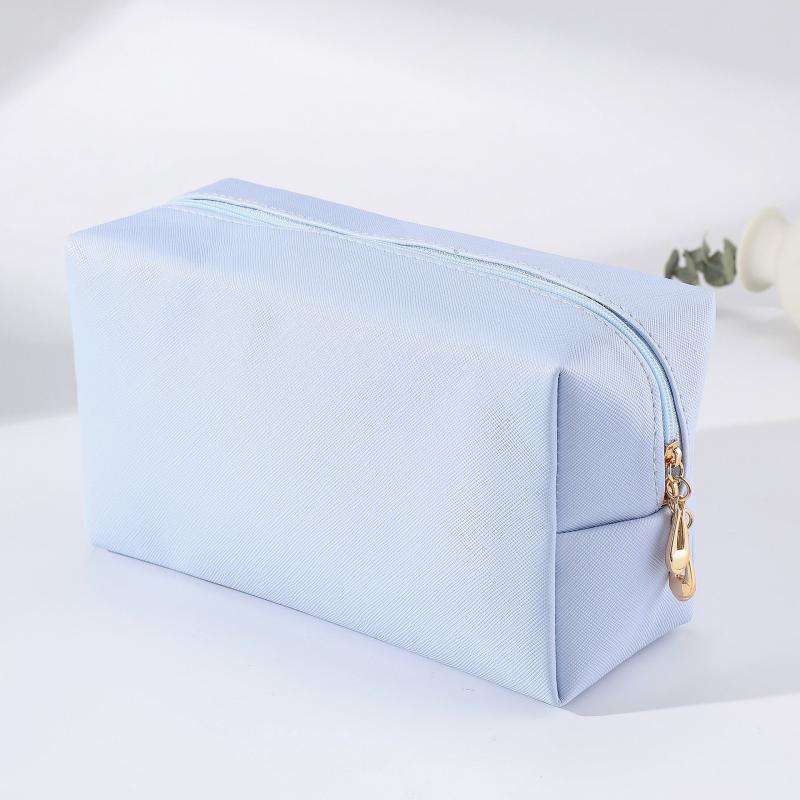 Stylish PU Leather Toiletry Bag for Women Perfect Travel Makeup Pouch