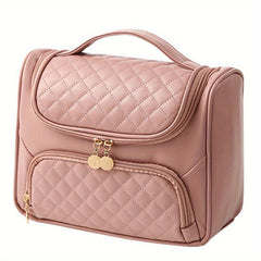 Large Hanging Travel Toiletry Bag Organizer with Hook and Zipper Compartments
