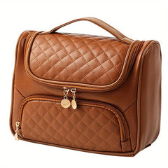 Large Hanging Travel Toiletry Bag Organizer with Hook and Zipper Compartments