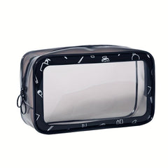 Clear Cosmetic Bag Waterproof Toiletry Wash Bag