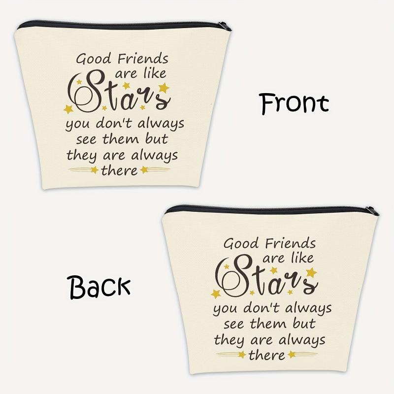 Gift Girl Makeup Bag Fun Long Distance Friendship Birthday Moving Christmas Gift