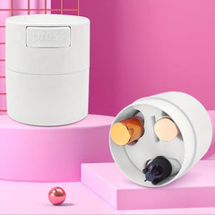 Sealed Eyelash Extension Container Makeup Case Cosmetic Storage Tank