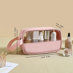 Large Capacity Travel Cosmetic Bag Toiletry Storage Women Makeup Organizer