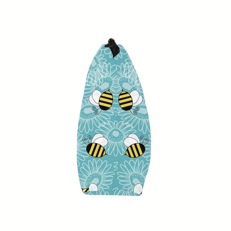 Women's Small Toiletry Bag Bee Design Makeup Pouch Travel Cosmetic Organizer