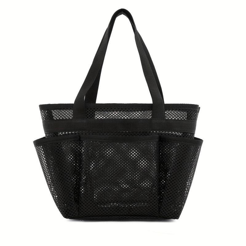 Mesh Shower Caddy Portable Shower Basket Quick Dry Hanging Shower Bag