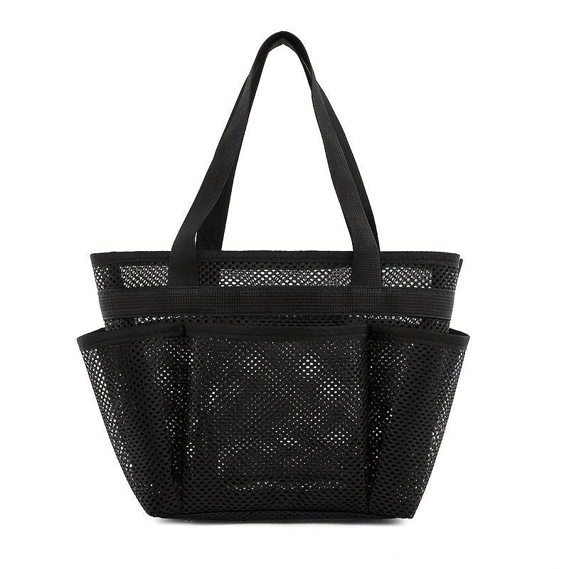 Mesh Shower Caddy Portable Shower Basket Quick Dry Hanging Shower Bag