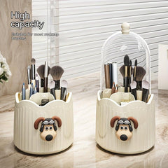 360 Rotating Makeup Brush Holder Organizer