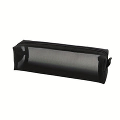Clear Mesh Makeup Brush Bag with Zipper