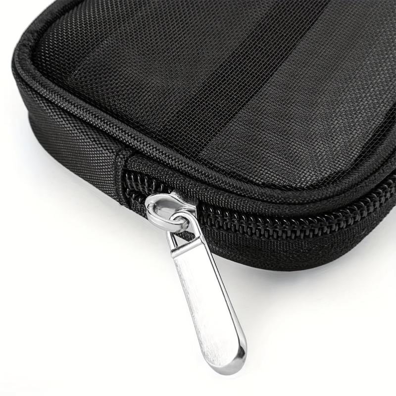 Breathable Mesh Makeup Brush Pouch Toiletry Bag Travel Toothbrush Bag