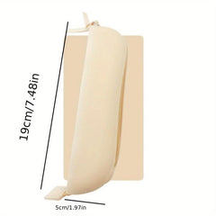 Silicone Travel Makeup Brush Holder with Zipper Closure