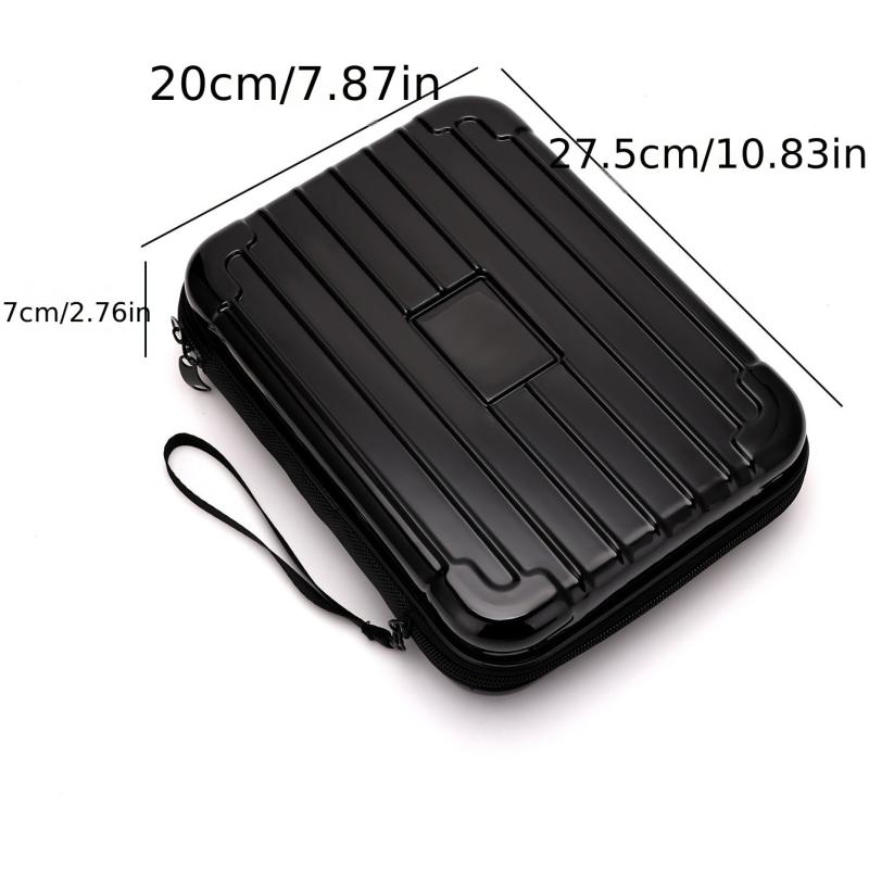 Hard Shell Cosmetic Case Mini Travel Bag For Toiletry Water Resistant