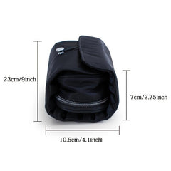 Cosmetic Case Roll Up Makeup Brush Organizer Travel Portable