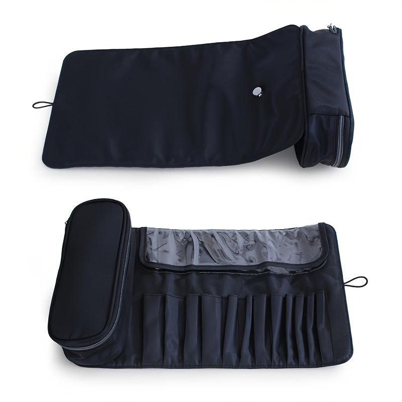 Cosmetic Case Roll Up Makeup Brush Organizer Travel Portable