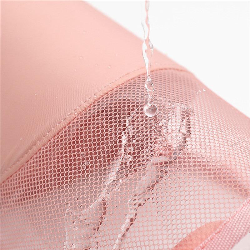 Makeup Brush Organizer Bag Portable Stand Up Makeup Brush Holder