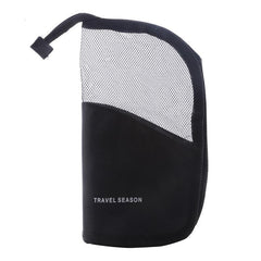 Makeup Brush Organizer Bag Portable Stand Up Makeup Brush Holder