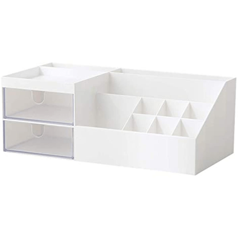 Compact Makeup Organizer for Cosmetics and Toiletries