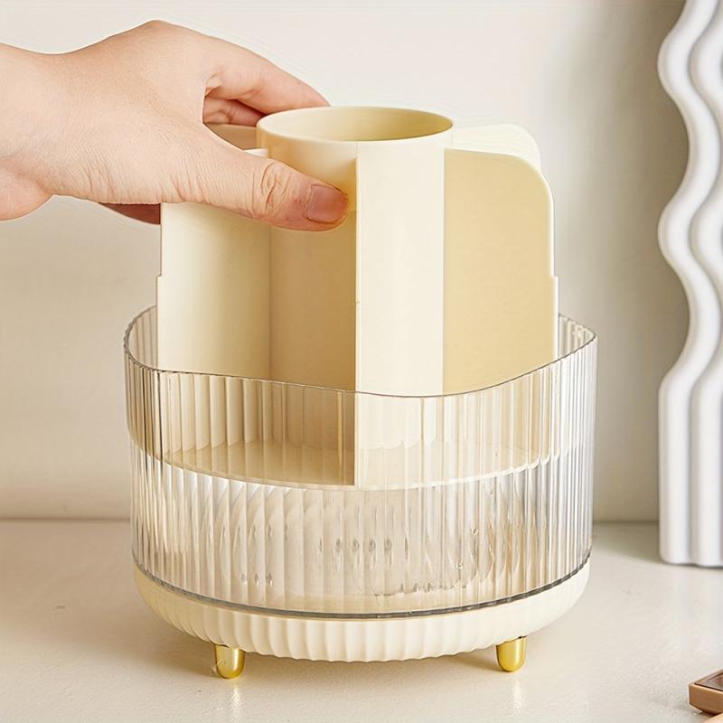 360 Rotating Makeup Organizer Storage Box Cosmetics Organizer