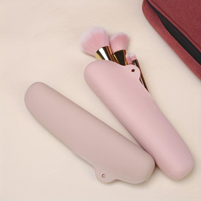Silicone Makeup Brush Case - Portable Brush Holder
