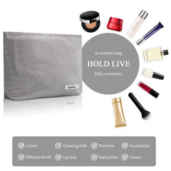 Women's Cosmetic Bag Organizer Makeup Pouch Travel Toiletry Girls Gift