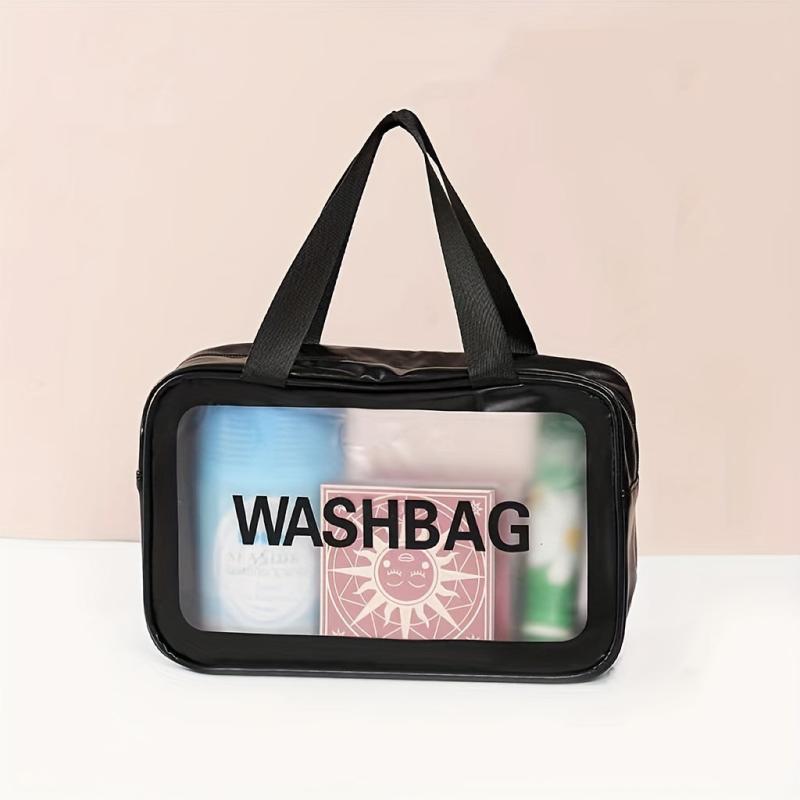 Waterproof Cosmetic Bag Toiletry Storage Travel Portable Handle