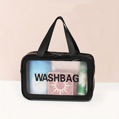 Waterproof Cosmetic Bag Toiletry Storage Travel Portable Handle
