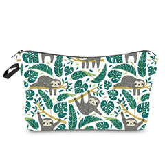 Roomy Sloth Travel Toiletry Organizer Bag - Ideal Birthday Gift for Women