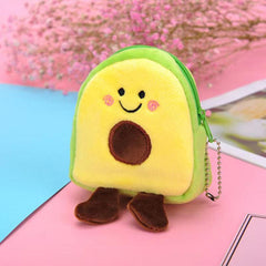 Avocado Makeup Pouch for Lipstick and Keys, Ideal Student Gift