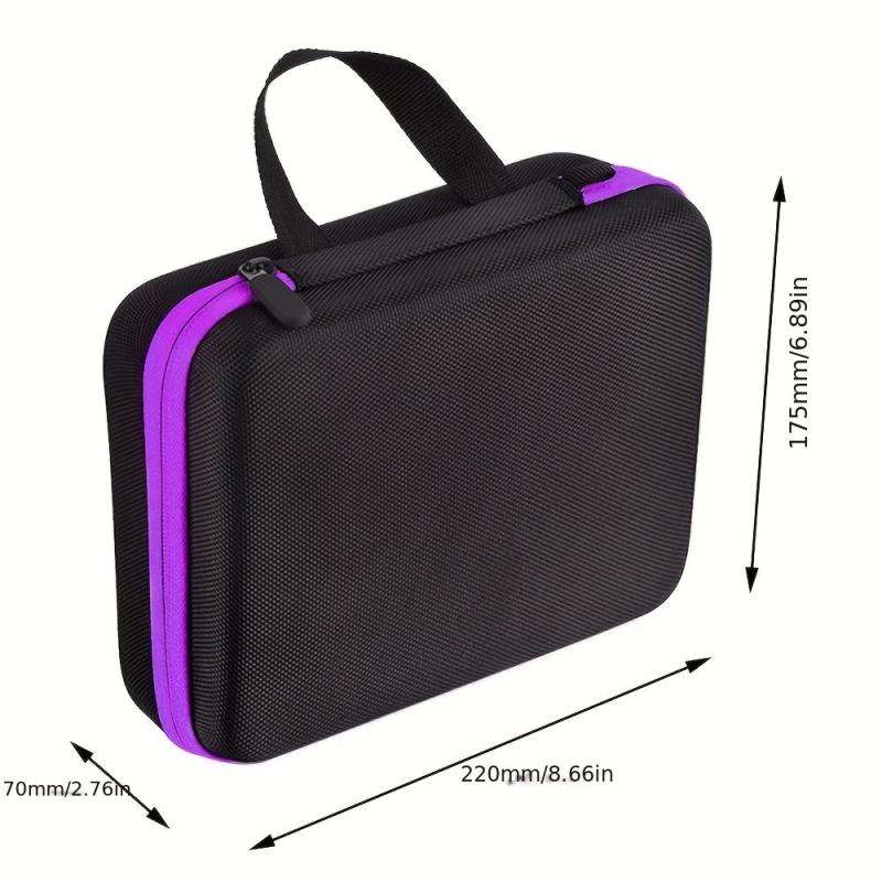 Essential Oils Carrying Case 30 Bottles Storage Organizer Bag
