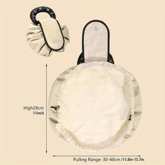 Drawstring Travel Makeup Bag Organizer Large Capacity