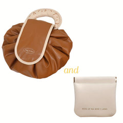 Large Makeup Bag Portable Toiletry Skincare Storage Tote Waterproof