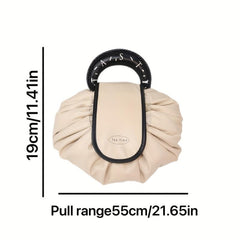 Large Makeup Bag Portable Toiletry Skincare Storage Tote Waterproof